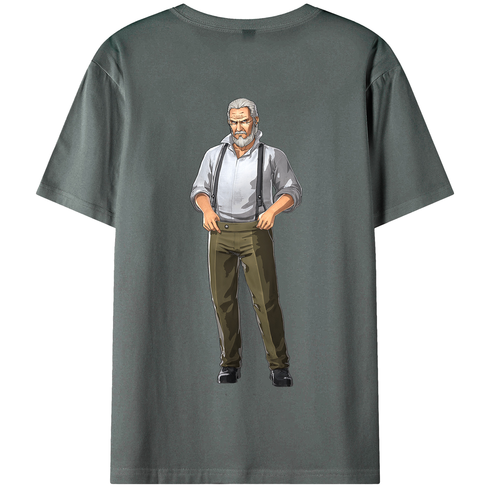 （画像用） 進撃の巨人 Attack on Titan 綿100％半袖Tシャツ（背面プリント）